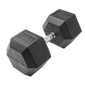 Lifeline Fitness Hex Dumbbells, Rubber Wrapped Hex Dumbbells, Premium Quality, Ergonomic Knurled Handle, Dumb Bells for Exercise, Home Gym Exercise Weights - style: 100 lb