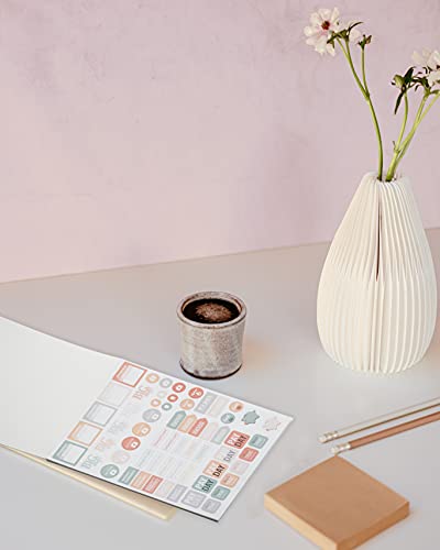 Lamare Productivity Planner Stickers for Women – for School, Work, Office - style: Productivity Stickers