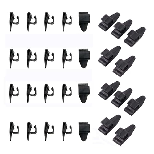 30 Pack Car Floor Mats Clips Retainer Fixing Grips Non Slip Floor Mat Clamps Keeper for Full Coverage All Weather Car Floor Mats Luxury Automotive Carpet Liners UV Truck Van Hold in Place