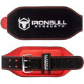 Weight Lifting Belt - 6-inch Padded Leather Weight Belt - Heavy Duty And Comfortable Back Support For Heavy Weightlifting and Fitness - size: Small