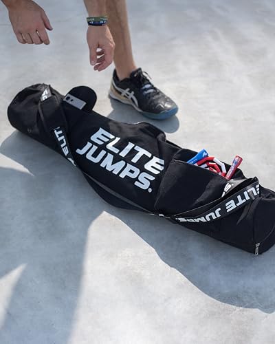 Elite Jumps Jump Rope Mat, Non-Slip Fitness Mat | Large-format mat for home workouts. Non-slip base. Suitable for all floor surfaces. - size: Mat with Bag
