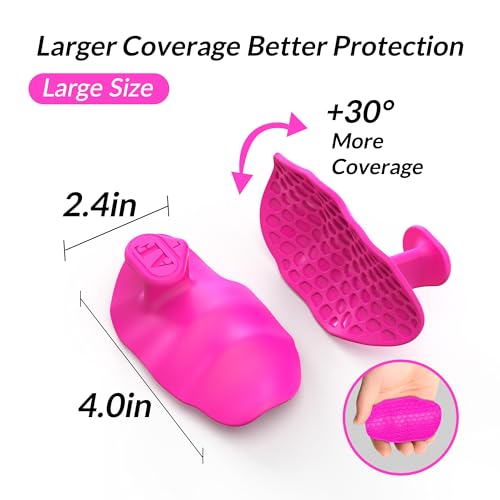 2nd Gen Enlarged Anti-Slip Workout Grips - Ergonomic Hand Protector Gloves for Weight Lifting, Pull-Ups, Gym Training and Exercise, for Men and Women