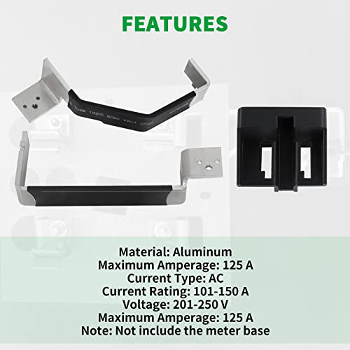 Buss Bars Rebuild Kit for Challenger Multi-Meter Panel A/C | Aluminum Construction, Main Breaker Panel, Complete Rebuild Kit - style: Breaker Panel