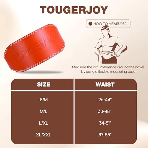 Genuine Leather Weight Lifting Belt for Men Double Prong Power Belt Heavy Duty - Strong, Stabilizing Back Support for Deadlifts, Squats Powerlifting - color: Brown, size: M