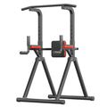 Foldable Power Tower, Adjustable Multifunction Pull Up Bar Dip Station Rack