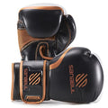 Sanabul Essential Gel Boxing Gloves for Men & Women, Kickboxing MMA, Muay Thai Gloves and Heavy Bag Training Punching & Sparring - color: Black/Copper, size: 10 oz