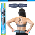 RAD 2-in-1 Muscle Flushing Kit – Includes Exercise Foam Roller & Massage Roller Stick – Deep Tissue Myofascial Release, Muscle Recovery Tools for Mobility & Performance - style: Flushing Kit