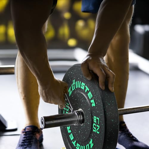 2-inch Bumper Weight Plate Olympic Plate Hi-Temp Bumper Weight Plate with Steel Insert Strength Training Weight Lifting Plate-ODOR-FREE | NOISE-REDUCING | ABSORB IMPACT - size: 260LB Bumper Weight Plate Set