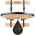 Speed Bag Platform Speed Bag Stand for Boxing Punching Practice Includes Height Adjustable Mount Speedbag and Air Pump 360° Swivel 24 Inch Board