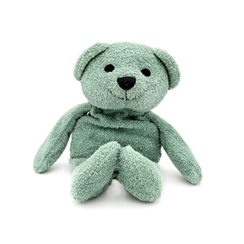 Thermal-Aid® (Hunter The Green Bear) – Washable Heating Pad & Ice Pack – Plush Hot/Cold Pack with Natural Corn Filling – Reusable Comfort - size: Zoo Green Bear