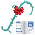 Ranarose Deep Tissue Back & Neck Massager - Back Massager Stick for Pain Relief, Muscle Knot Remover, Trigger Point Massage Tool for Full Body, Shoulders, Legs - Pressure Point Massage Tool - color: Turquoise