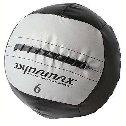 Dynamax Medicine Ball, Stinger II, 6 Pounds, Black/Gray (24006)