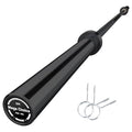 7 ft Barbell Bar - 1500LBS Capacity 2 Inch Weight Bar for Weightlifting/Powerlifting/Strength Training - Heavy Duty & 28 mm Knurled Grip for Squat, Deadlift, Bench Press - color: Black