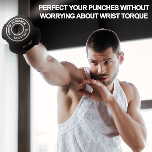 POWER GUIDANCE Spherebell Dumbbells + Kettlebell, Achieve Peak Exercise Performance while Minimizing Stress on Joints - color: Black-22LB