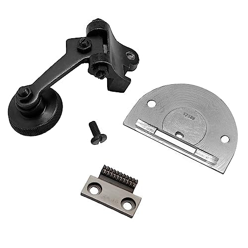 Roller Foot (Large)&Plate&Feeder #12267+12438+12436 Compatible with for Singer JUKI Sewing Machine
