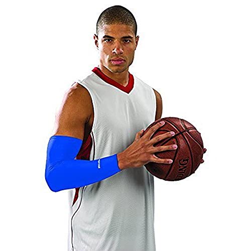 MUELLER Sports Medicine Performance Sleeve, For Men and Women, Blue, One Size - color: Blue