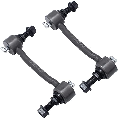Detroit Axle - Front Tie Rods Sway Bars Kit for 2006-2008 Hyundai Sonata, 2006-2007 Azera, 4 Inner & Outer Tie Rods, 2 Sway Bar Links, 2 Boots, Replacement