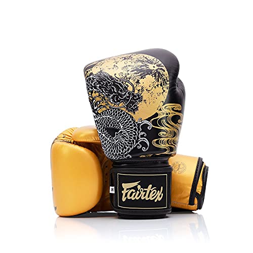 Fairtex BGV26 Harmony Premium Muay Thai Boxing Gloves | Limited Edition Design | Genuine Leather | Triple-Layered Foam | Compact & Ergonomic Fit | Ventilation System |MMA Kickboxing Gloves - size: 10oz