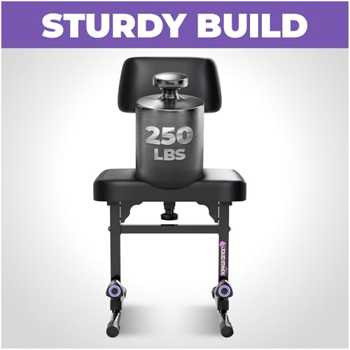 Liquid Stands Piano Bench Adjustable Stool – Music Keyboard Bench with Backrest Seat for Piano Keyboard Stand with Black Padded Cushion for Musicians Piano Stool Chair - color: Black