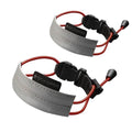 ROCKBROS Bicycle Ankle Leg Strap Safety Cycling Trousers Strap Bike Reflective Wrist Ankle Bind Bands Pant Leg Bands for Cycling Jogging Running Gear - color: Red*2