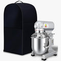 Commercial Food Mixer Cover,For Commercial Mixers 20QT and under,High Density Waterproof and Dustproof Mixer Black Cover（only cover) - size: Suitable for 20-quart