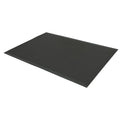 Rubber-Cal 03-161-BK-W-302"Safe-Grip" Slip-Resistant Traction Mats, 34" x 2' x 1/4", Black Rubber Runner - color: Black, size: 34"L x 34"W x 0.3"Th