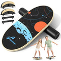 Sportneer Kids Balance Board, 4-Mode Adjustable Balance Trainer | Build for Kids, 4 Modes, Safe & Sturdy Wobble Board, Balance Trainer - color: Space Black