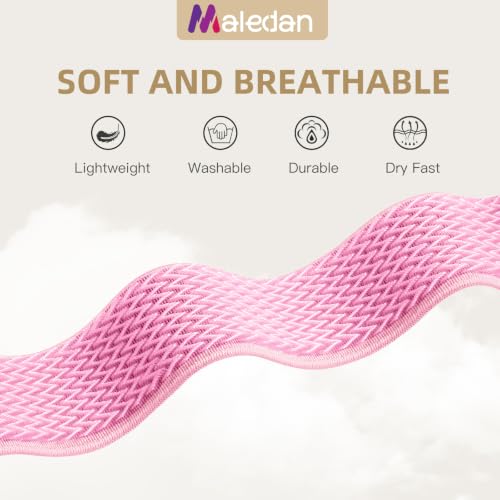 Maledan 10 Pack Stretchy Braided Compatible with Apple Watch Band Women Men 38mm 40mm 41mm 42mm 44mm 45mm 46mm 49mm, Soft Nylon Solo Loop Elastic Strap for iWatch Series 11 10 9 8 7 6 5 4 3 2 SE Ultra - color: Wave-Black/White/Rose Pink/Pine Green/Smokey