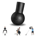 Yes4All Exercise Machine Adjustable T Bar Row Attachment, D Row Handle/Landmine Handle Attachment with Textured Rubber Handles - color: H. Barbell Bombs