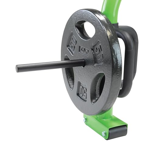 CAP Deluxe Open Trap Bar - Dual Grip Hex & Shrug Bar for Weightlifting - color: Green