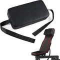 Simgoing Weight Lifting Pad Bench Chest Press Back Pad for Free Weight Bench Exercises and Chest Press Support Non Slip PVC Leather Foam Support for Home Gym Strength Training - size: 13.8x7.1x3.3 Inch