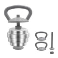 PHOEROS Adjustable Dumbbell Set - 44/66/88 LBS weights set, Dumbbell Barbell 3 in 1, Steel Dumbbells Pair with Connecting Rod for Adults Women Men Fitness Workout, Home Gym Exercise Training Equipment - color: kettlebell Handle