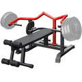 Chest Press Machine for Home Gym with Independent Arms, Plate Loaded | 1900LB Capacity • Adjustable Flat & Incline Bench • Olympic Plates • Independent Press Arms for Safe Strength Training