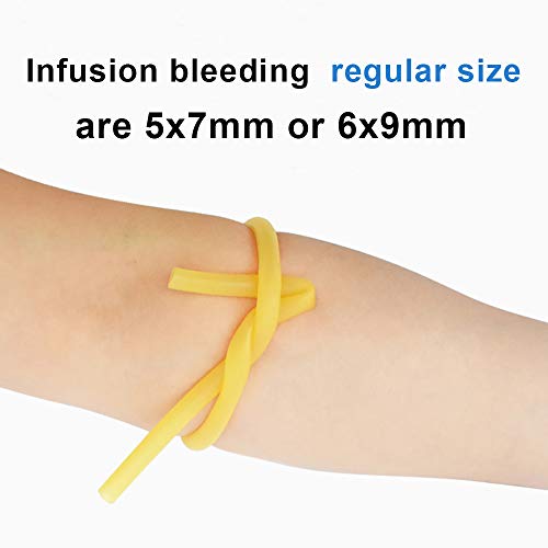 Feelers Natural Latex Rubber Tubing Tube 1/4" (6mm) ID x 3/8" (9mm) OD Speargun Band Slingshot Catapult Tube Rubber Hose, 10 Feet - size: 3/8"OD x 1/4"ID, style: 10FT