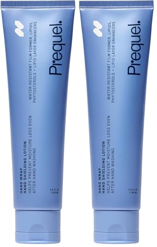 Prequel Skin Hand Wrap, Hand Cream for Dry Cracked Hands. Deep Nourishing Moisturizing Formula. Non-Greasy Balm for Women and Men. Unscented Skincare with Moisture Lock Formula. 3.4oz (Pack of 2) - size: 3.4 Fl Oz (Pack of 2)