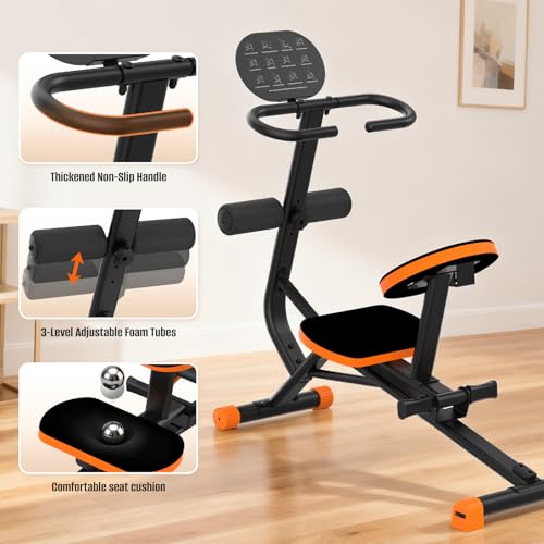 HXD-ERGO Stretching Machine for Full Body Flexibility, Quiet Back Stretcher for Home Gym, Lumbar Stretching, Rehab, Posture Correction, 220lbs Capacity