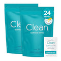 Clean Wipes | Surface Cleaning Wipes | Individually Wrapped Travel Wipes | All Purpose Cleaning Wipes | Airplane Travel Essentials | Travel Cleaning Supplies | On the Go | Essential Oils | 2 Pack - size: 1 Count (Pack of 2)