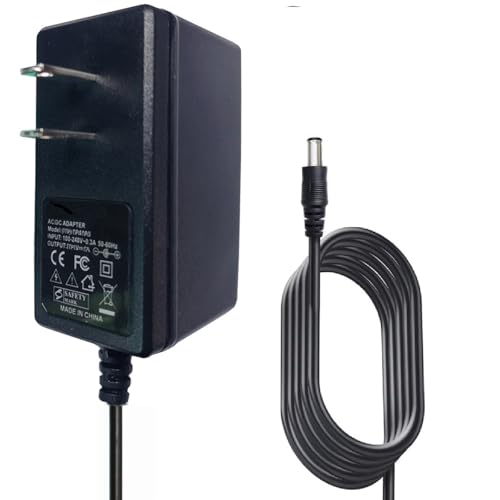 12V Adapter for Snailax SL-391S SL391S 10 Motors Massage Mat Model:IVP1200-1500 IVP12001500 DC12V Replacement Power Supply Charger Cable Cord