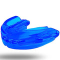 Mouth Guard Sports Youth Adult,Mouth Guard for Braces Soft,No Boiling - color: Blue/Strapless