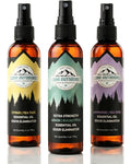 Lumi Outdoors Natural Shoe Deodorizer Spray 3 Pack Bundle - Lemon Eucalyptus, Citrus Tea Tree, Lavender Tea Tree - style: 3 Pack - Multiple Scents