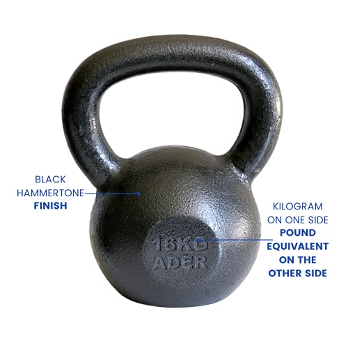 Ader Premier Kettlebell Set 12, 16 Kg (26lb 35lb) | FREE DVD