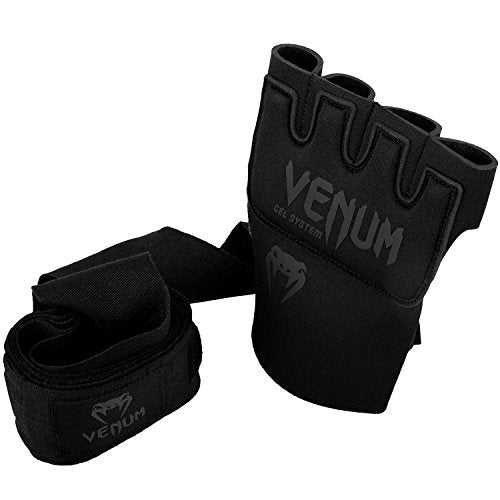 Venum Venum Gel Kontact Quick Wraps - color: Black/Black, size: X-Large