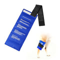 Dog Gel Ice Packs, Reusable Hot and Cold Ice Packs for Dog Injuries, Joint Pain, Muscle Soreness, Pain Relief, Post-Surgery Recovery, Adjustable Pet Gel Wrap for Dog's Knees, Back and Shoulders