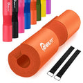 NEALFIT Barbell Pad Squat Pad for Squats—Squat Bar Pad—Great for Weightlifting,Lunges and Hip Thrusts—Foam Sponge Pad—Fit Standard and Olympic Bars Perfectly - color: Orange
