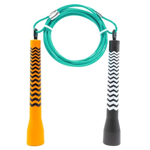 Double Under Wonder Jump Rope, Tangle-Free Speed Rope, Adjustable Speed Rope for Men, Women, Indoor Fitness Training Speed Skipping Rope, Jumping Rope, Perfect for Boxing Workout, Cardio, Endurance Training, Jump Rope for Double Unders - color: Eye of the