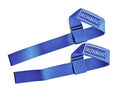 IronMind Strong-Enough Lifting Straps, Blue, Pair | The professional strongman staple: nylon lifting straps for deadlifts, rows, clean pulls
