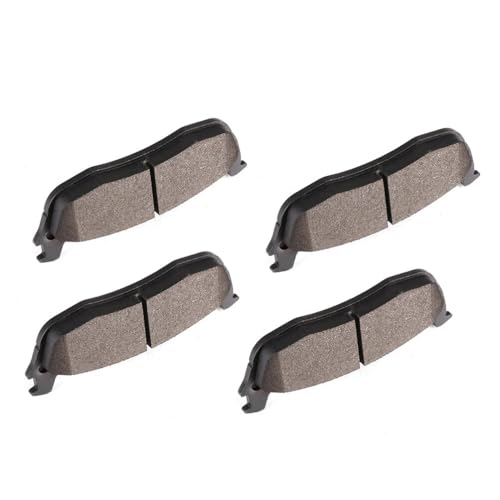 ECCPP D879-7584 4pcs Rear Semi Metallic Disc Brake Pad Set - Fit For Ford Expedition 1997-2002, F-150 1999-2003, F-250 1998-1999 - style: D879 [4pcs]