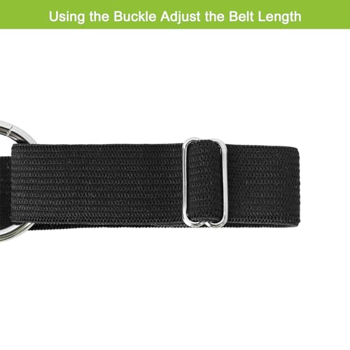 Adjustable O-ring Leg Garter, Elastic Thigh Garters Belt for Women, 1 Pair - color: Green