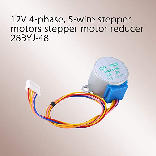 DC 12V Gear Motor Encoder Speed Reduction Stepper Motor Reducer Replacement Motor 28BYJ-48 Mini Stepper Motor