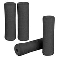 Foam Foot Pads Rollers Two Pair for Home Gym Exercise Machines Equipments Replacements with 1 Inch(2.5cm) Rod (Foam 9.25" X 2.76" Od X 0.87" Id) - color: Foam 9.25" X 2.76" Od X 0.87" Id